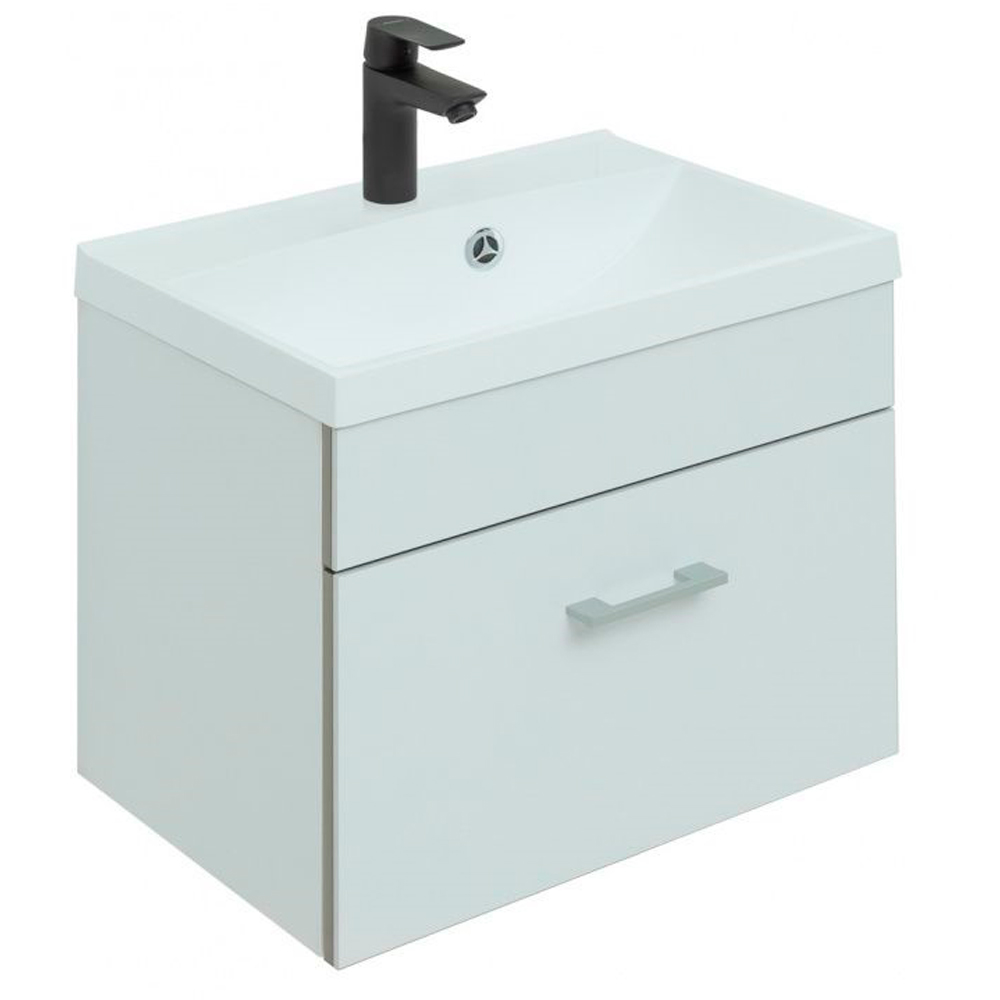 Тумба под раковину Aquanet Верона 50 белый матовый Тумба под раковину Aquanet Верона 50 белый матовый