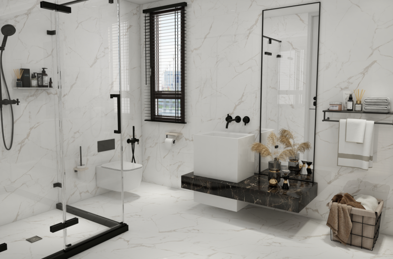 Duna/Colortile - Noble - Керамогранит - Белый - 60x120 cм Duna/Colortile - Noble - Керамогранит - Белый - 60x120 cм