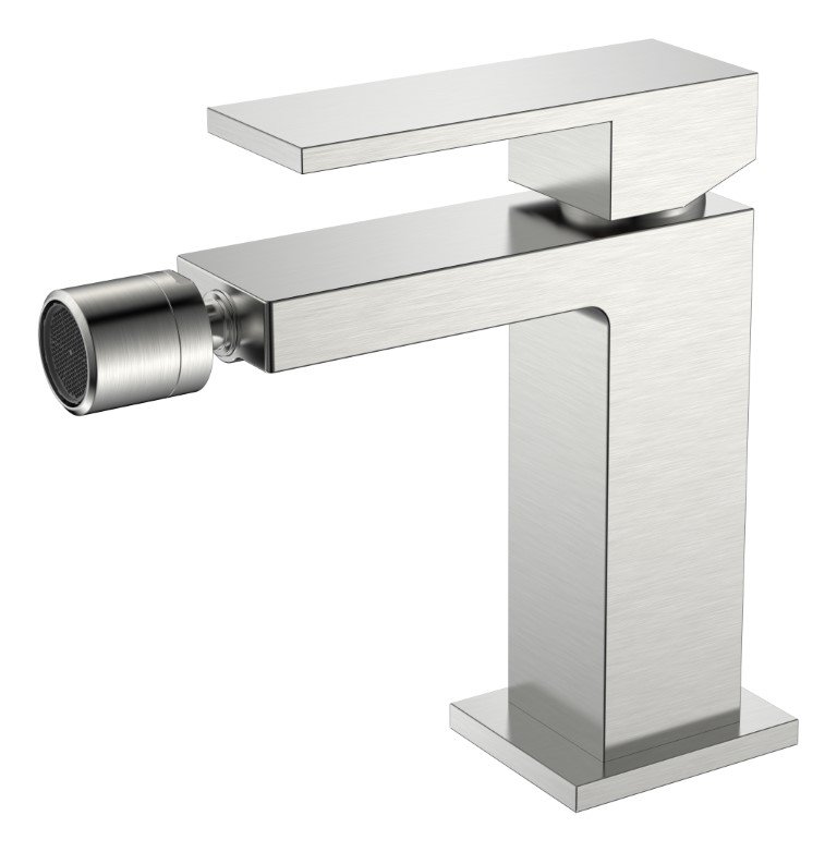 Смеситель для биде Qubic Brushed Nickel Смеситель для биде Qubic Brushed Nickel