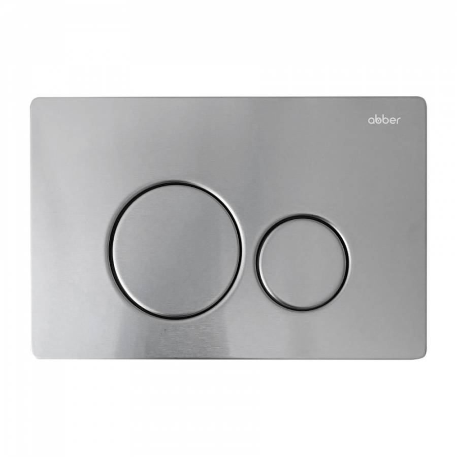 Кнопка смыва ABBER AC0121MCH матовый хром Кнопка смыва ABBER AC0121MCH матовый хром