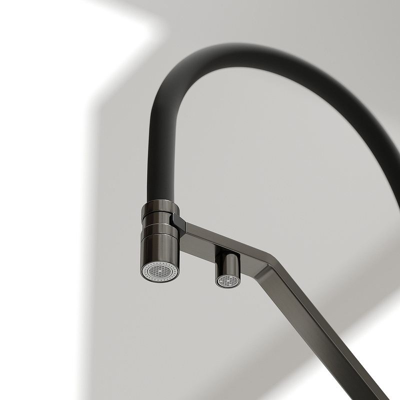 Смеситель для кухни SANCOS Loro с возможностью подключения фильтра для воды, цвет вороненая сталь, арт. SC4007GG Смеситель для кухни SANCOS Loro с возможностью подключения фильтра для воды, цвет вороненая сталь, арт. SC4007GG