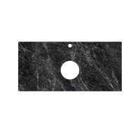 Столешница из керамогранита Риальто 100, темный серый, PL1.VT93\100T