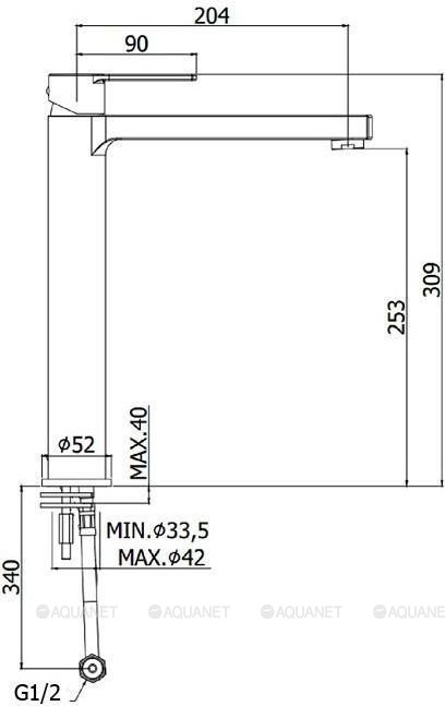 Смеситель для раковины Paffoni West WS074CR Смеситель для раковины Paffoni West WS074CR