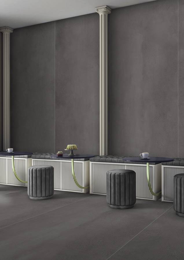 Керамический слэб NANTES GRIS GRAVEL 2800х1200х6мм, Matt  Керамический слэб NANTES GRIS GRAVEL 2800х1200х6мм, Matt