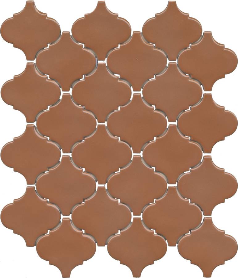 Арабески Марокко коричневый глянцевый 26x30x0,7 Арабески Марокко коричневый глянцевый 26x30x0,7