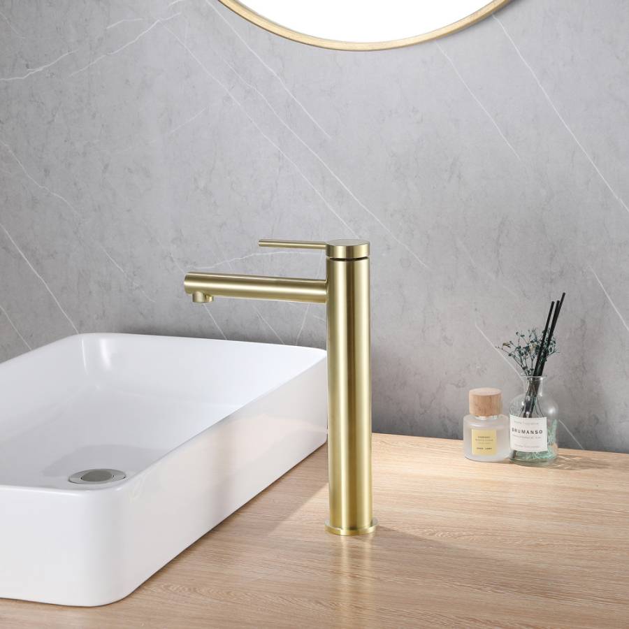Смеситель для раковины Abber Emotion AF8811G Смеситель для раковины Abber Emotion AF8811G