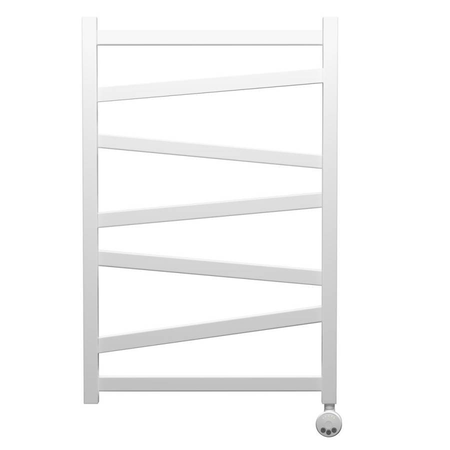 Полотенцесушитель электрический Point Феникс PN15158WE П7 500x800 левый/правый, белый Полотенцесушитель электрический Point Феникс PN15158WE П7 500x800 левый/правый, белый