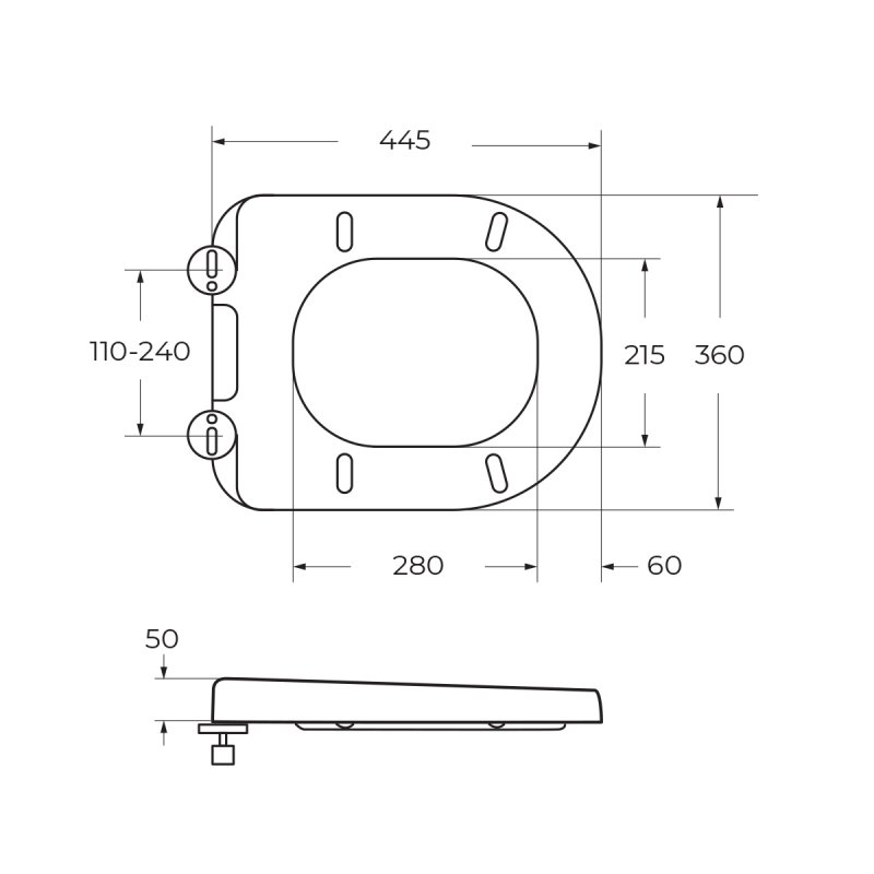 Чаша приставного унитаза BelBagno MARINO BB105CBR Чаша приставного унитаза BelBagno MARINO BB105CBR