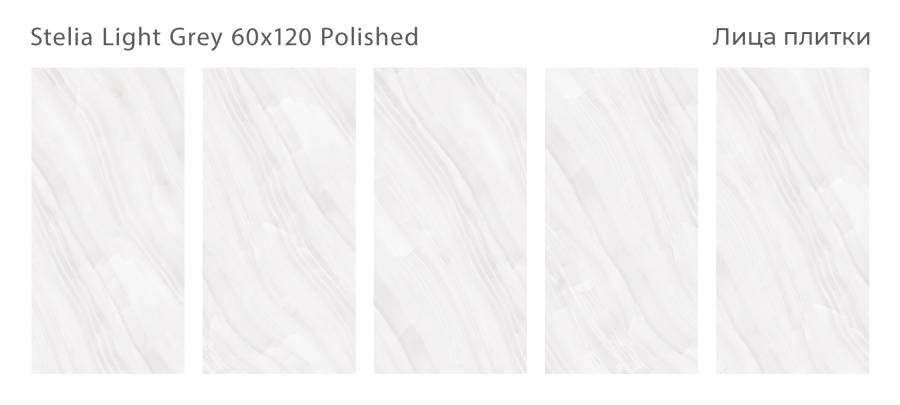 Керамогранит STELIA LIGHT GREY 60x120 POLISHED, Palacio Керамогранит STELIA LIGHT GREY 60x120 POLISHED, Palacio