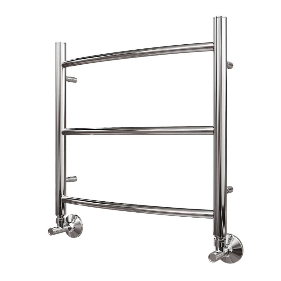 Полотенцесушитель водяной Point Афина PN04155 П3 500x500, хром Полотенцесушитель водяной Point Афина PN04155 П3 500x500, хром