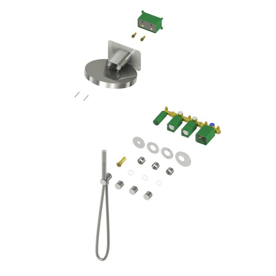 Душевая система Timo Saona SX-2329/00SM скрытого монтажа, термостат, хром Душевая система Timo Saona SX-2329/00SM скрытого монтажа, термостат, хром