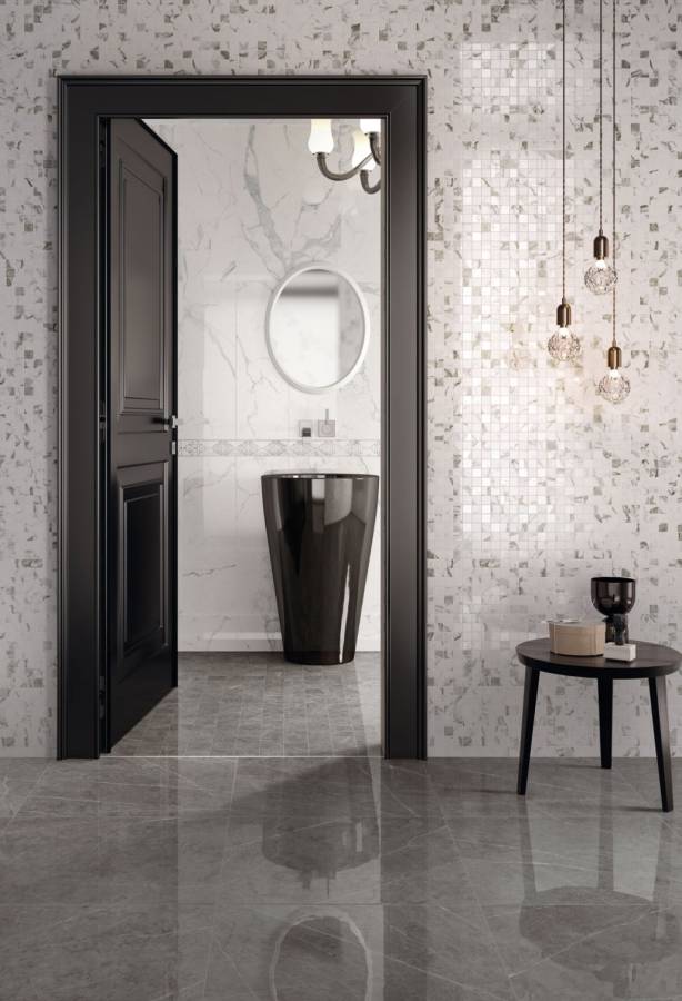 Керамогранит Italon Шарм Эво Антрачит 60х60 люкс Керамогранит Italon Шарм Эво Антрачит 60х60 люкс