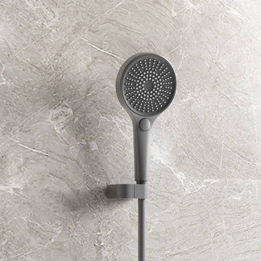 Душевой комплект Futura VSFW-2F12TGM термостатический встраиваемый, 3 режима, вороненая сталь Душевой комплект Futura VSFW-2F12TGM термостатический встраиваемый, 3 режима, вороненая сталь