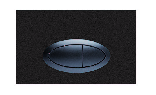 Кнопка для инсталляции, пластик BLACK Кнопка для инсталляции, пластик BLACK