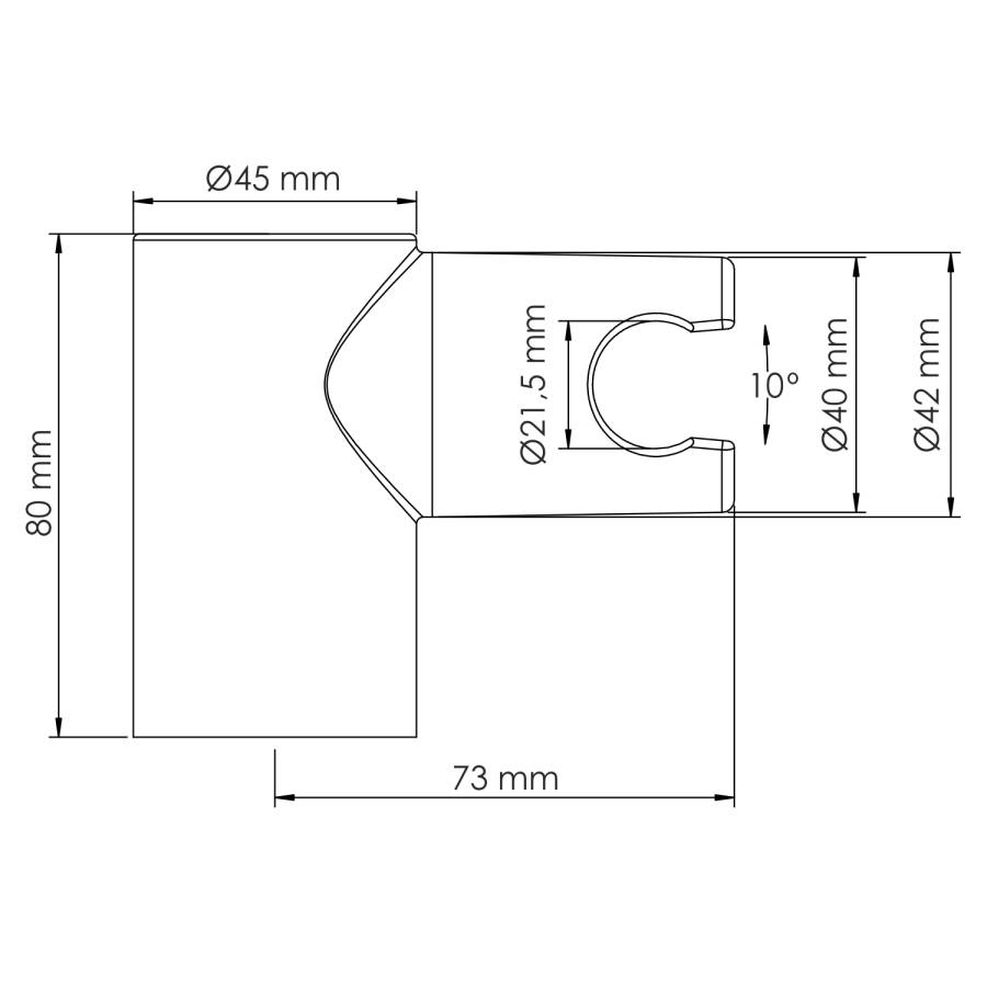 A319 Настенный держатель лейки A319 Настенный держатель лейки