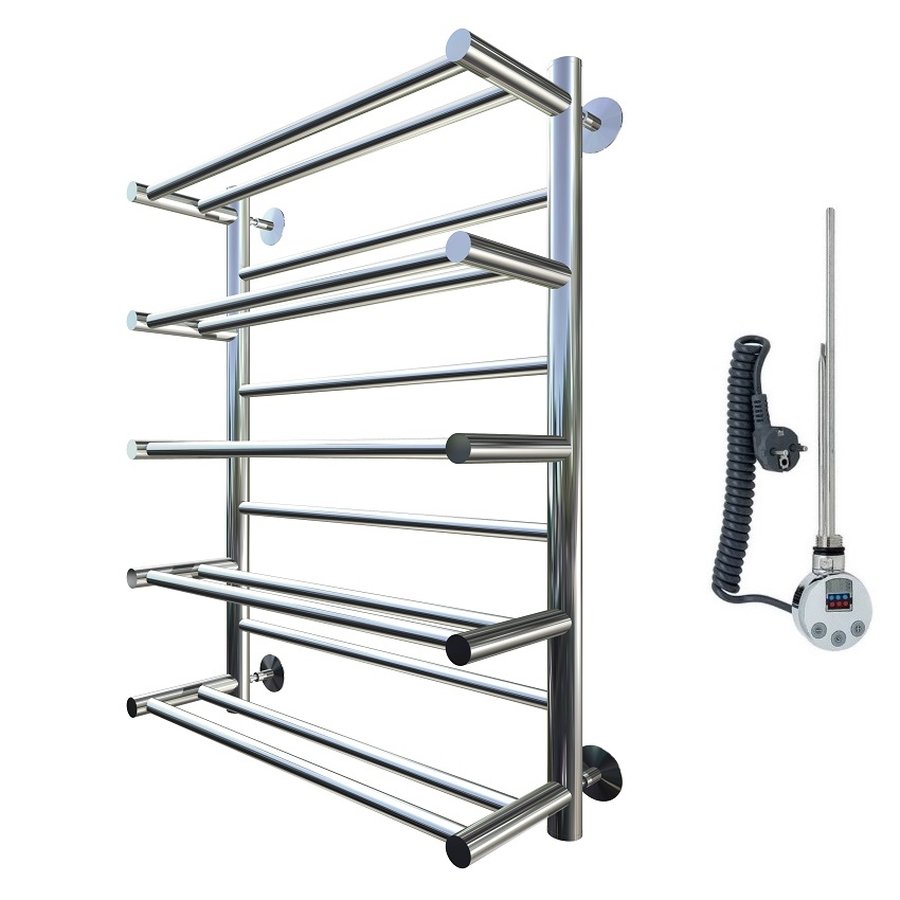 Полотенцесушитель Вертикаль эл ТЭН П 80*50 (ЛЦ35) Полотенцесушитель Вертикаль эл ТЭН П 80*50 (ЛЦ35)