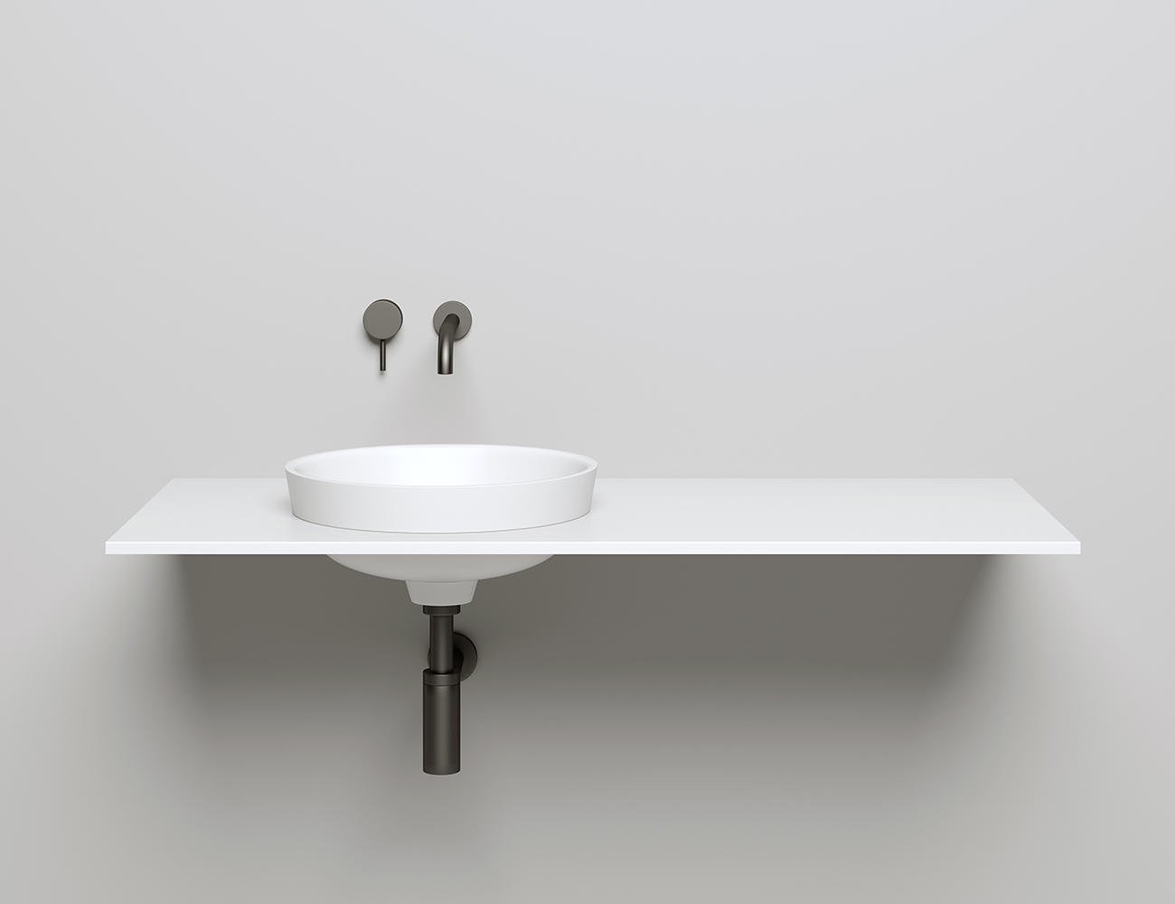 Раковина Salini 03 покраска по RAL  снаружи Раковина Salini 03 покраска по RAL  снаружи