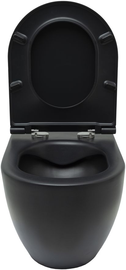 Чаша подвесного унитаза Allen Brau Reality 4.32006.31 черный матовый Чаша подвесного унитаза Allen Brau Reality 4.32006.31 черный матовый