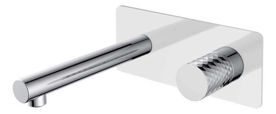 Смеситель STICK из стены WHITE DIAMOND CHROME Смеситель STICK из стены WHITE DIAMOND CHROME