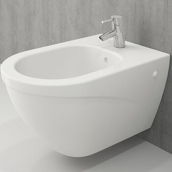 Биде подвесное Bocchi Taormina Arch 1121-001-0120 белое Биде подвесное Bocchi Taormina Arch 1121-001-0120 белое