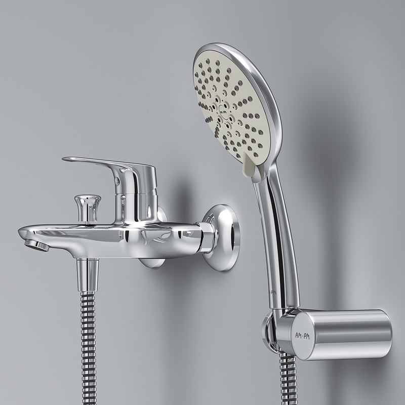 Смеситель Для ванны и душа с душевым набором F85E15000 Joy Смеситель Для ванны и душа с душевым набором F85E15000 Joy