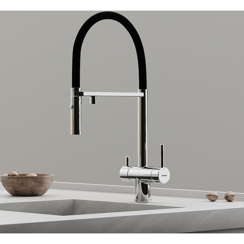 Смеситель для кухни SANCOS Imola с возможностью подключения фильтра для воды, цвет хром, арт. SC4010CH Смеситель для кухни SANCOS Imola с возможностью подключения фильтра для воды, цвет хром, арт. SC4010CH