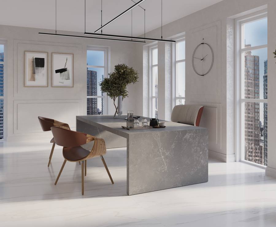 Керамический слэб DOLMEN GRIS SAHARA 2800х1200х6мм, Matt  Керамический слэб DOLMEN GRIS SAHARA 2800х1200х6мм, Matt