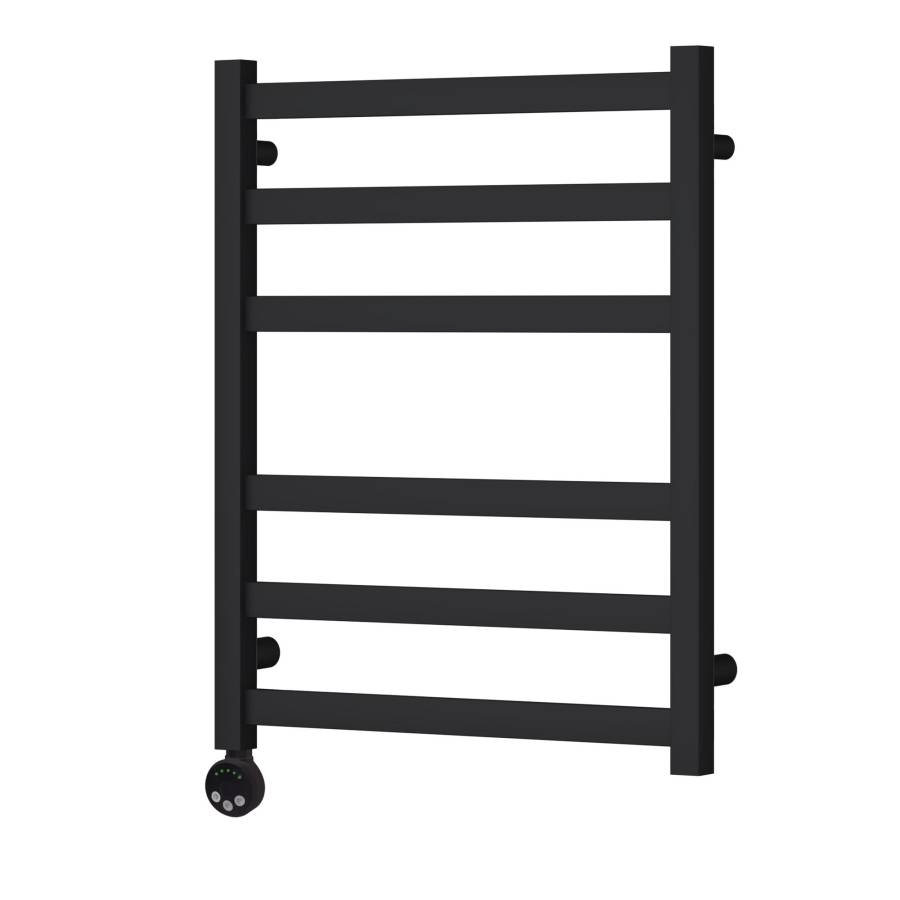 Полотенцесушитель электрический Point Меркурий PN83156BE П6 500x600 левый/правый, черный Полотенцесушитель электрический Point Меркурий PN83156BE П6 500x600 левый/правый, черный