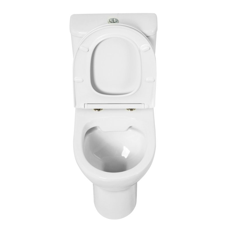 ENERGIA Чаша унитаза с сиденьем дюропласт soft close, P-trap BB8134CPR/SC ENERGIA Чаша унитаза с сиденьем дюропласт soft close, P-trap BB8134CPR/SC