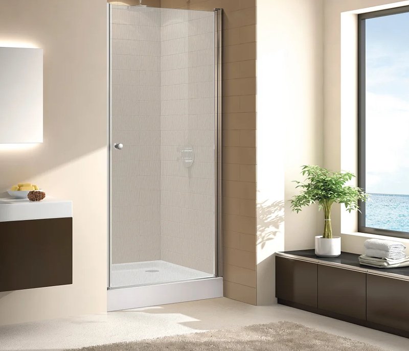 ECO-O-B-1-65-P-Cr Душевая дверь ECO-O-B-1-65-P-Cr Душевая дверь