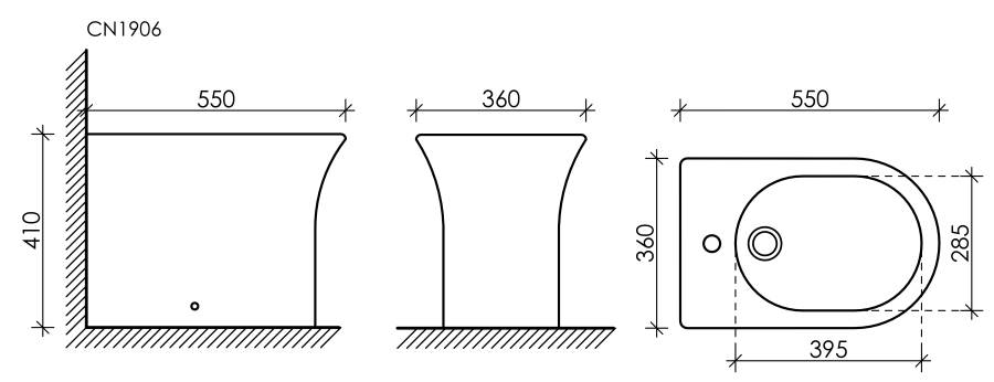 Напольное биде Star Напольное биде Star