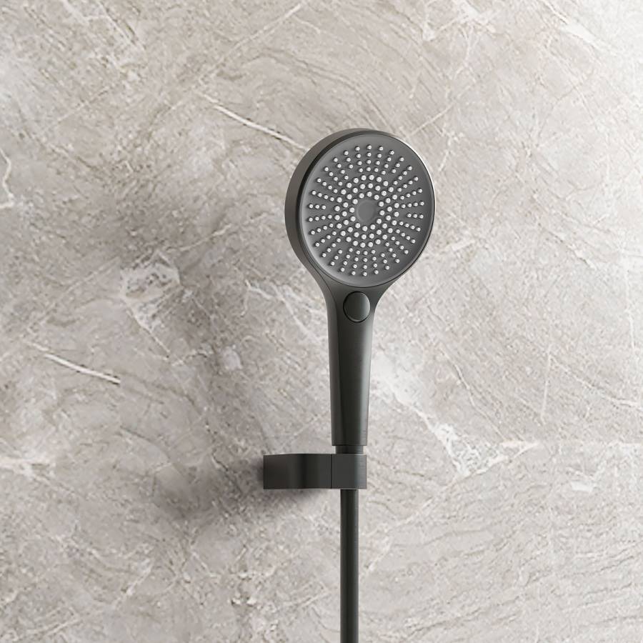 Душевой комплект Futura VSFW-2F12TMB термостатический встраиваемый, 3 режима, черный матовый Душевой комплект Futura VSFW-2F12TMB термостатический встраиваемый, 3 режима, черный матовый