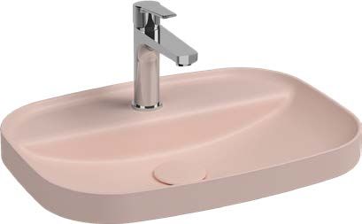 Раковина накладная Allen Braun Fantasy Sphere 55 4.11034.SM розовый