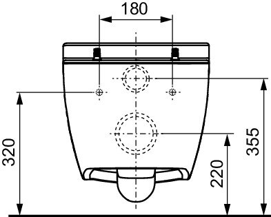 Комплект установки подвесного унитаза: модуль, панель TECEnow черная глянцевая, унитаз TECEone Комплект установки подвесного унитаза: модуль, панель TECEnow черная глянцевая, унитаз TECEone