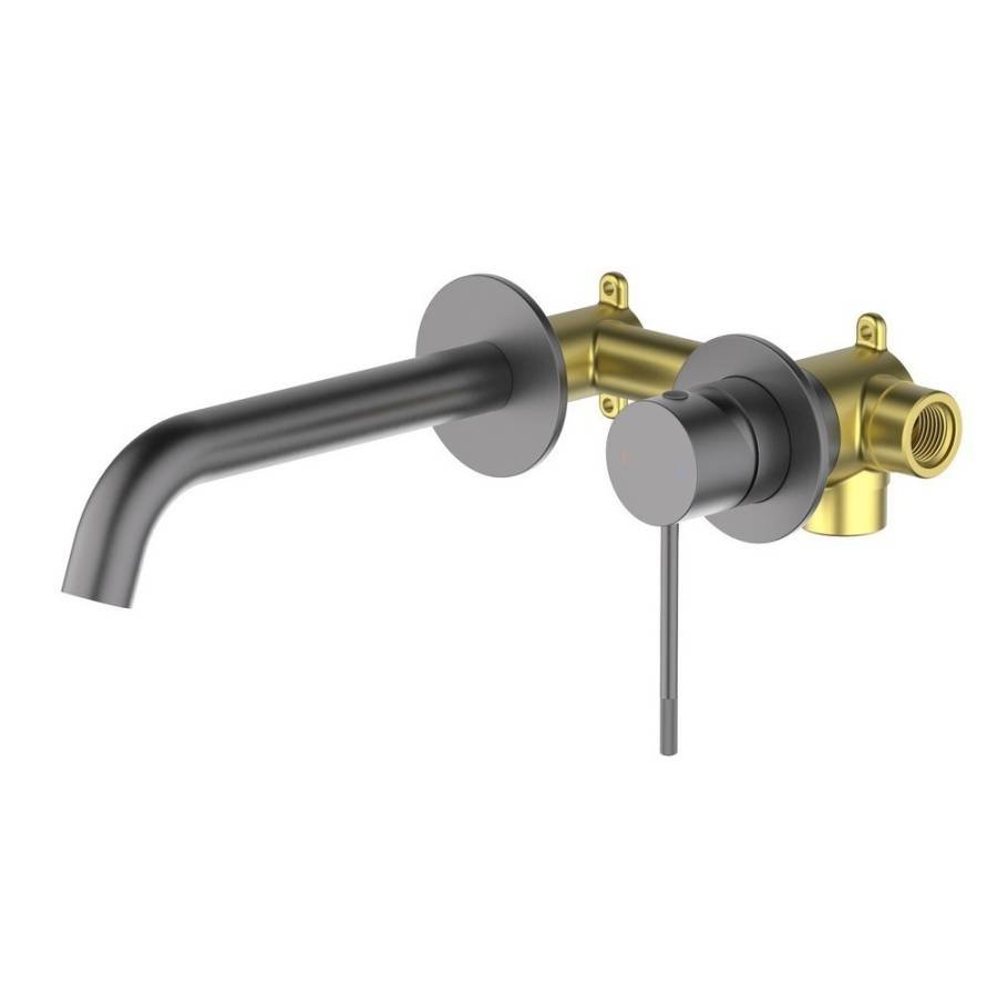 Смеситель TIMO Saona 2372/18SM для раковины скрытого монтажа, черное золото Смеситель TIMO Saona 2372/18SM для раковины скрытого монтажа, черное золото