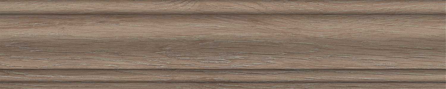 Плинтус Тровазо бежевый тёмный матовый 39,8x8x1,55 Плинтус Тровазо бежевый тёмный матовый 39,8x8x1,55