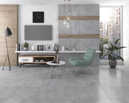Керамогранит Logos серый обрезной SG646020R 60х60 (5шт_1,8м2), м2 Керамогранит Logos серый обрезной SG646020R 60х60 (5шт_1,8м2), м2