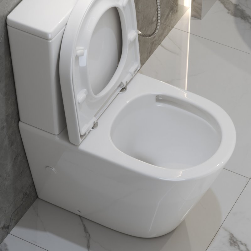 FLAY-TOR Чаша унитаза безободкового, P-trap, смыв TORNADO BB2149CP-TOR FLAY-TOR Чаша унитаза безободкового, P-trap, смыв TORNADO BB2149CP-TOR