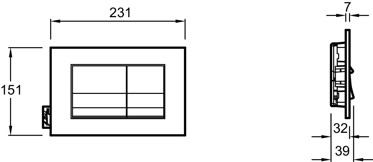 Кнопка смыва E20858-00 Jacob Delafon E20858-00 Белый Механическое, шт Кнопка смыва E20858-00 Jacob Delafon E20858-00 Белый Механическое, шт
