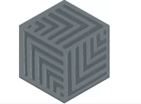 Декор OS\C241\63012 Агуста синий матовый 5,2см*6см*6,9мм (1уп/26шт/), шт Декор OS\C241\63012 Агуста синий матовый 5,2см*6см*6,9мм (1уп/26шт/), шт