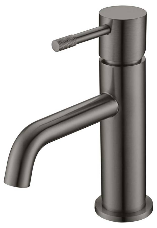 Смеситель для умывальника, Uno. Gun Metall Смеситель для умывальника, Uno. Gun Metall