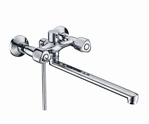 Amper 2902L Смеситель для ванны с длинным изливом Wasserkraft Amper 2902L Смеситель для ванны с длинным изливом Wasserkraft