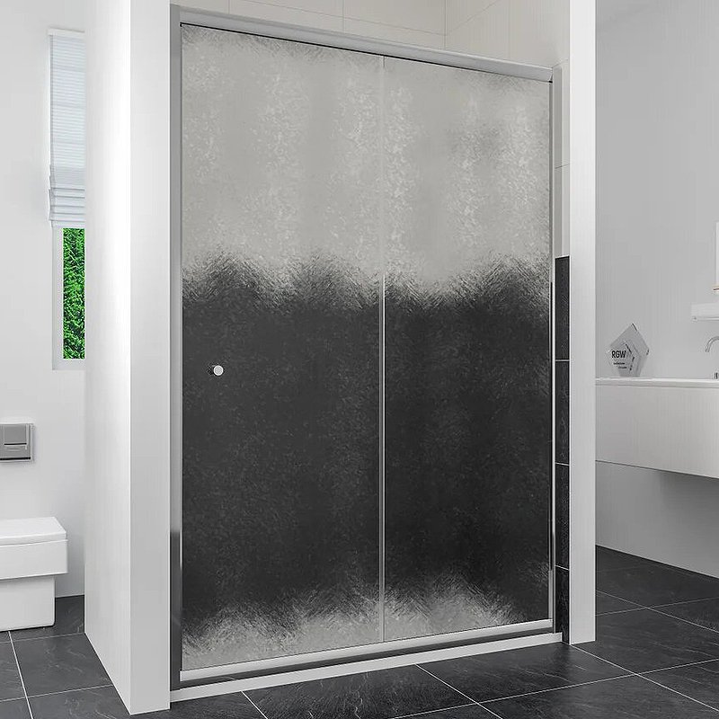 Душевая дверь RGW Classic CL-12 100 04091210-51 профиль Хром стекло шиншилла Душевая дверь RGW Classic CL-12 100 04091210-51 профиль Хром стекло шиншилла