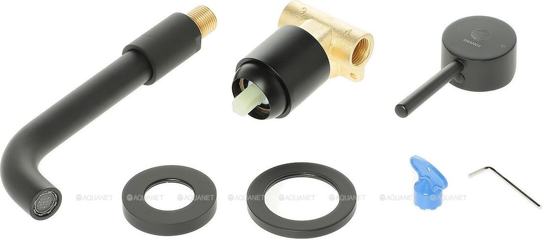 Orange Karl M05-722b смеситель для раковины скрытого монтажа, черный Orange Karl M05-722b смеситель для раковины скрытого монтажа, черный