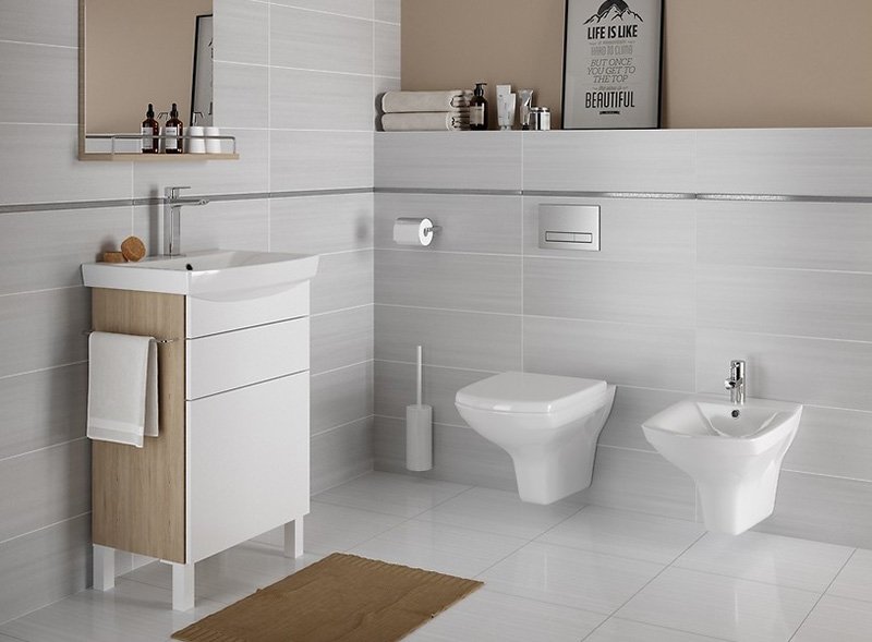 Раковина Cersanit Carina 70 для тумбы Smart Раковина Cersanit Carina 70 для тумбы Smart