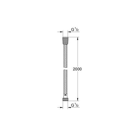 Шланг для душа Grohe 28140000 Шланг для душа Grohe 28140000