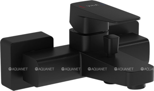 Смеситель Root Square для ванны/душа, матовый черный Смеситель Root Square для ванны/душа, матовый черный
