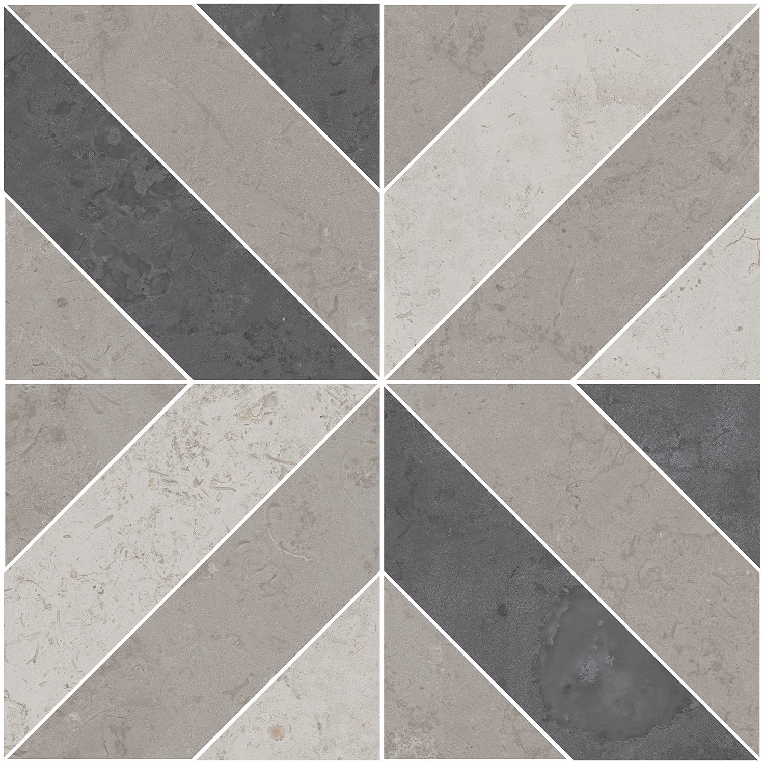 Декор Про Лаймстоун серый матовый 60x60x0,9 Декор Про Лаймстоун серый матовый 60x60x0,9