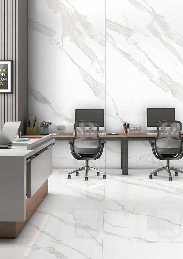 Керамический слэб PATAGONOA BIANCO ELEGANCE 2800х1200х6мм, Polished  Керамический слэб PATAGONOA BIANCO ELEGANCE 2800х1200х6мм, Polished