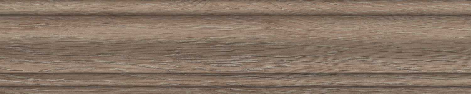 Плинтус Тровазо бежевый тёмный матовый 39,8x8x1,55 Плинтус Тровазо бежевый тёмный матовый 39,8x8x1,55